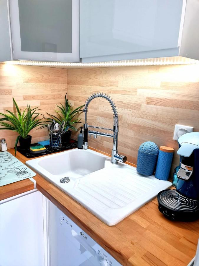 Appartement Vue Mer,Acces Direct Plage,Fibre,Clim,Parking Public Gratuit Le Barcares Exterior photo