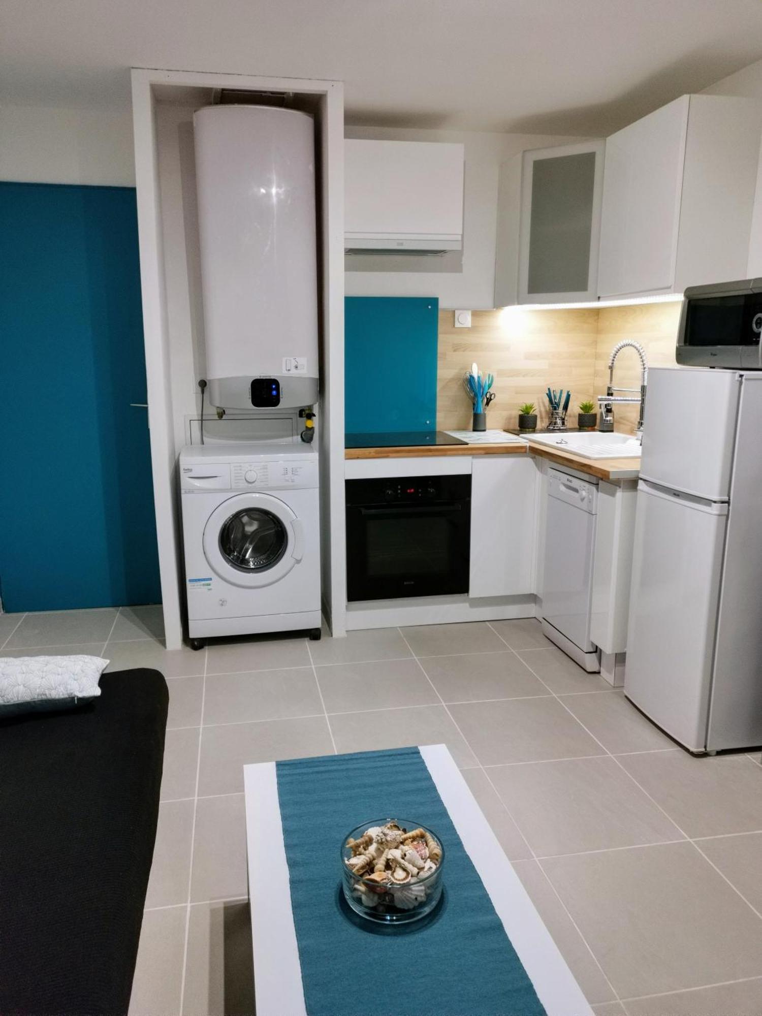 Appartement Vue Mer,Acces Direct Plage,Fibre,Clim,Parking Public Gratuit Le Barcares Exterior photo